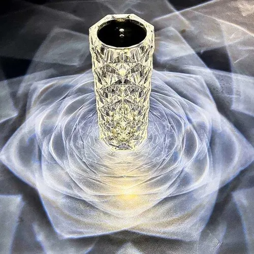 16-Color Remote Control Touch Crystal Lamp