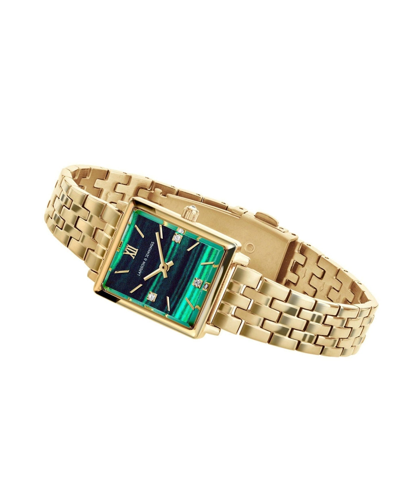 Mini Elevate Gold Green Watch
