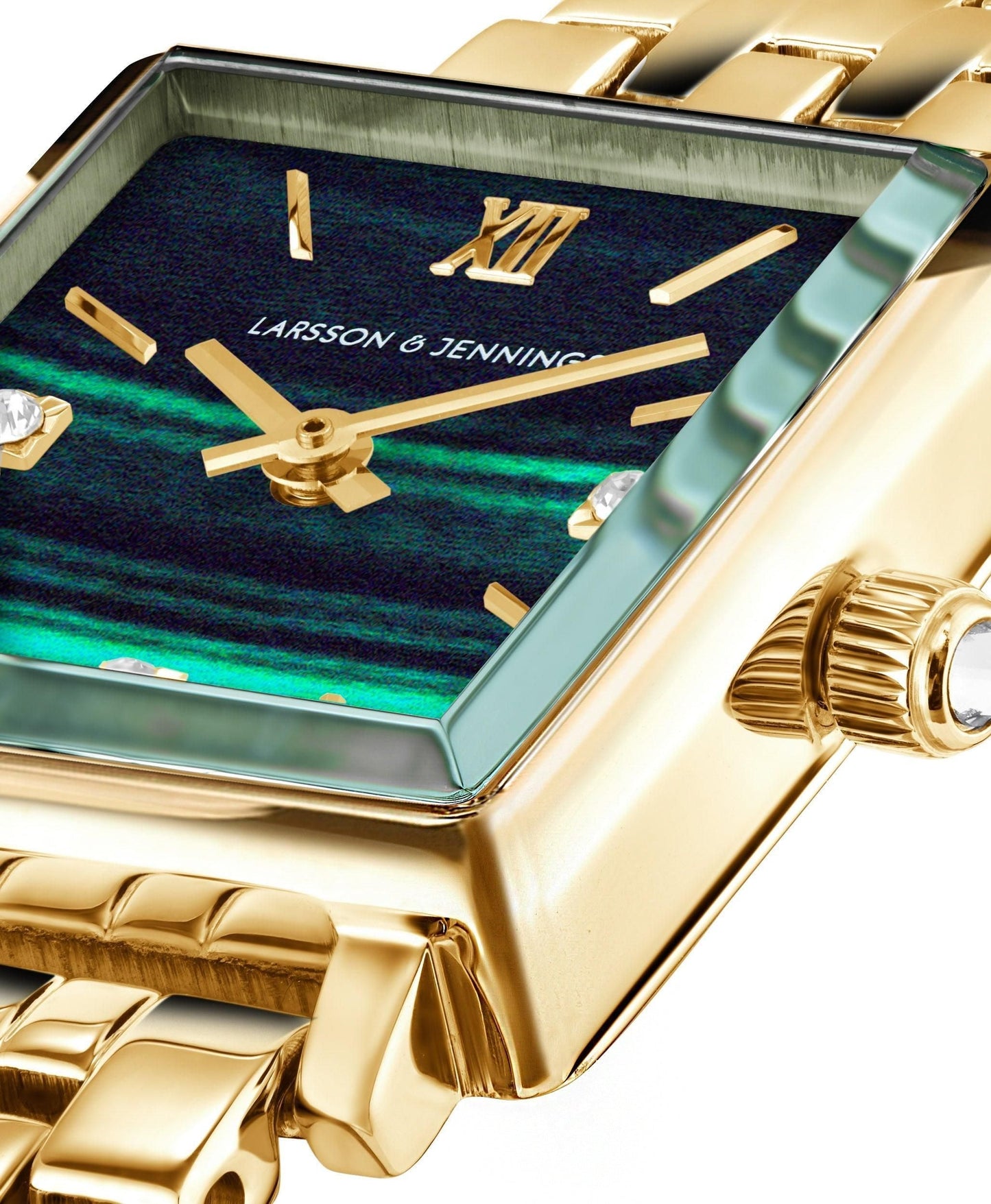 Mini Elevate Gold Green Watch