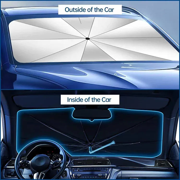 Car Windshield Sun Shade Umbrella (Heat Insulation Protection)