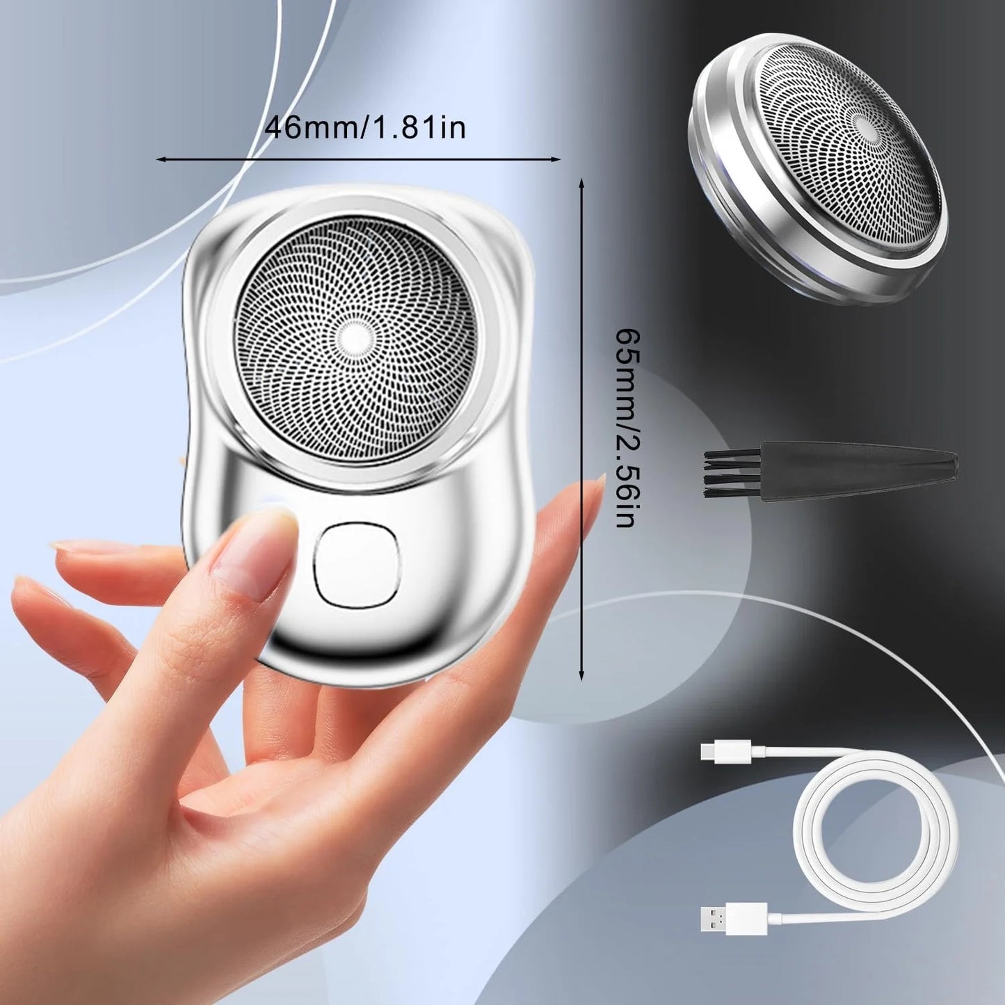 Mini-Shave Portable Electric Shaver