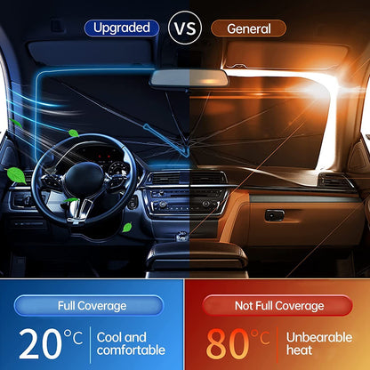 Car Windshield Sun Shade Umbrella  (Heat Insulation Protection)
