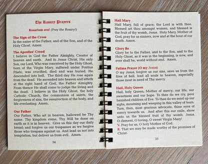 🙏POCKET-SIZE Rosary Meditation Book