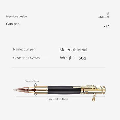 Creative multifunctional metal press ballpoint pen